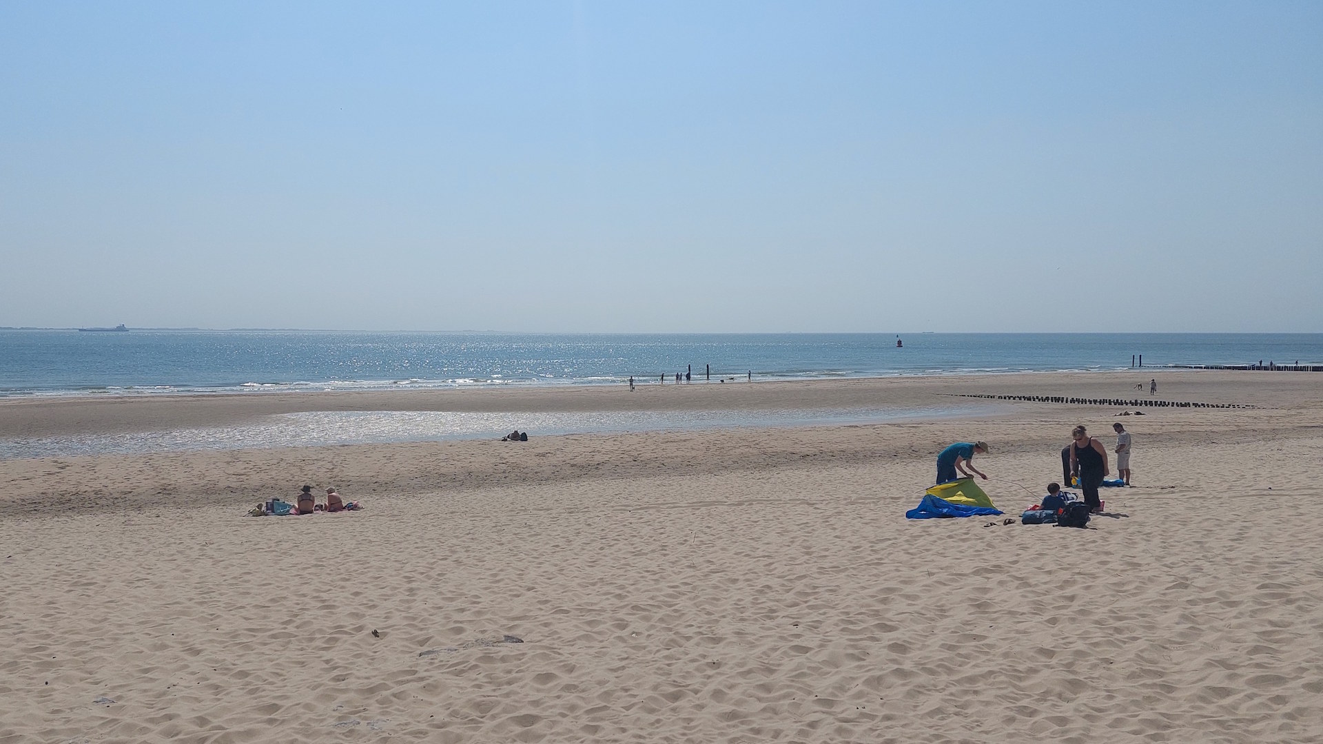 Strand "Halve Maentje" bei Breskens